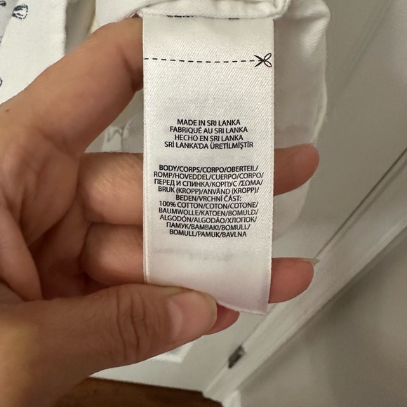 Ralph Lauren Kids Dress - White and Navy - Picture 4 of 8